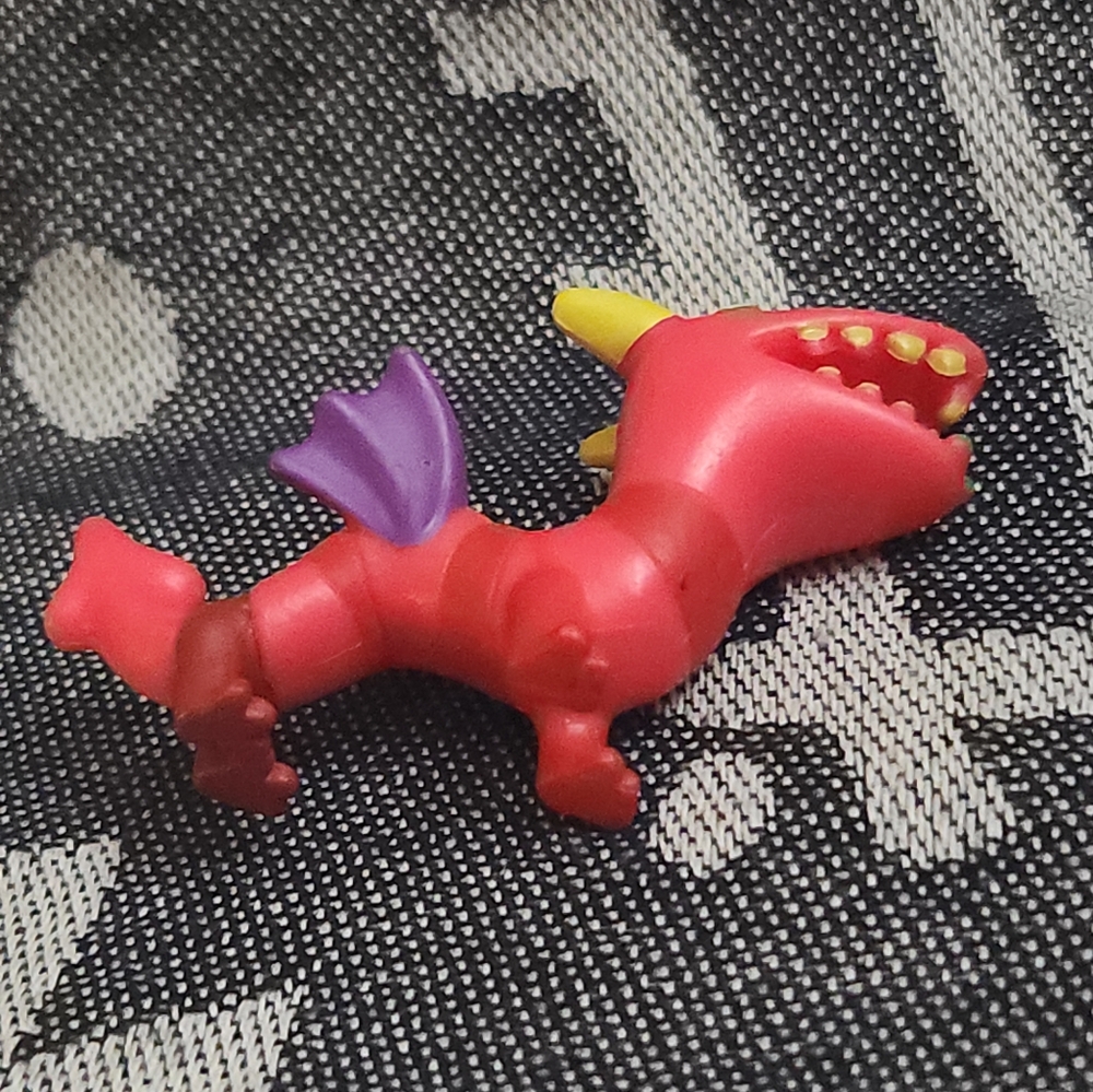 Peppa Pig Sir George Red Dragon Toy Figure 2.5" from Little Castle Fort Playset - Picture 6 of 8